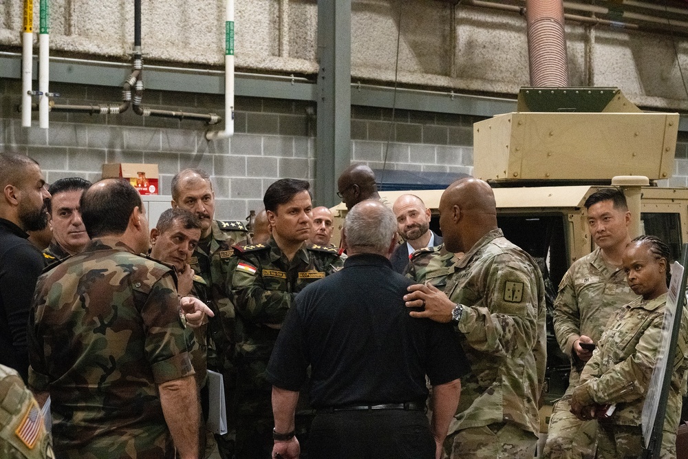 Ministry of Peshmerga Affairs Visit to the Ordnance Corps School