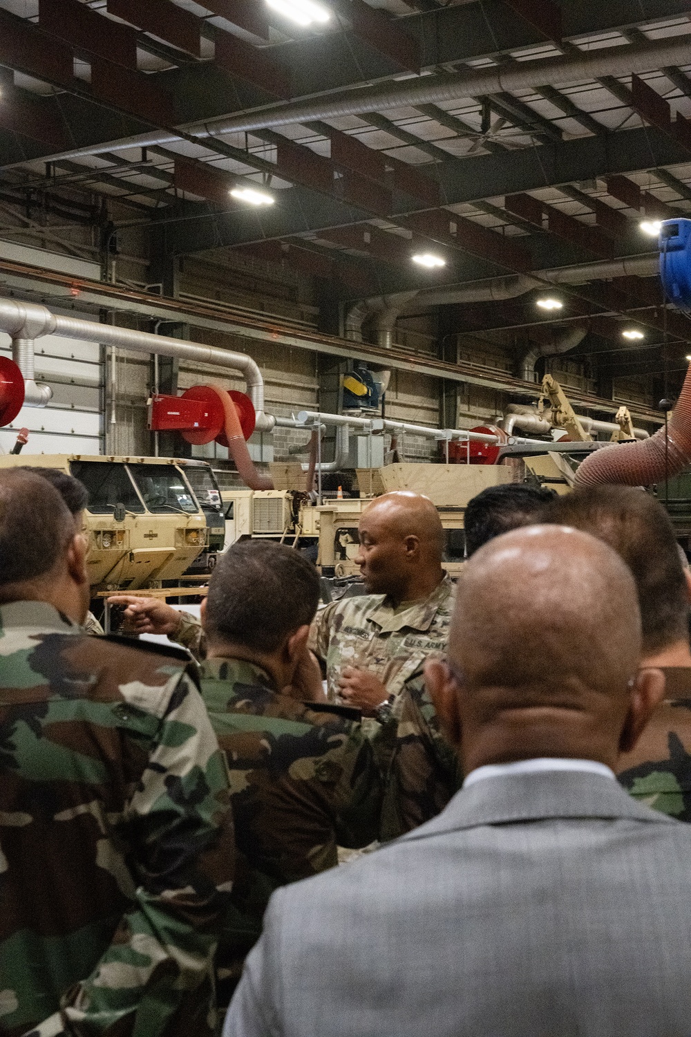 Ministry of Peshmerga Affairs Visit to the Ordnance Corps School