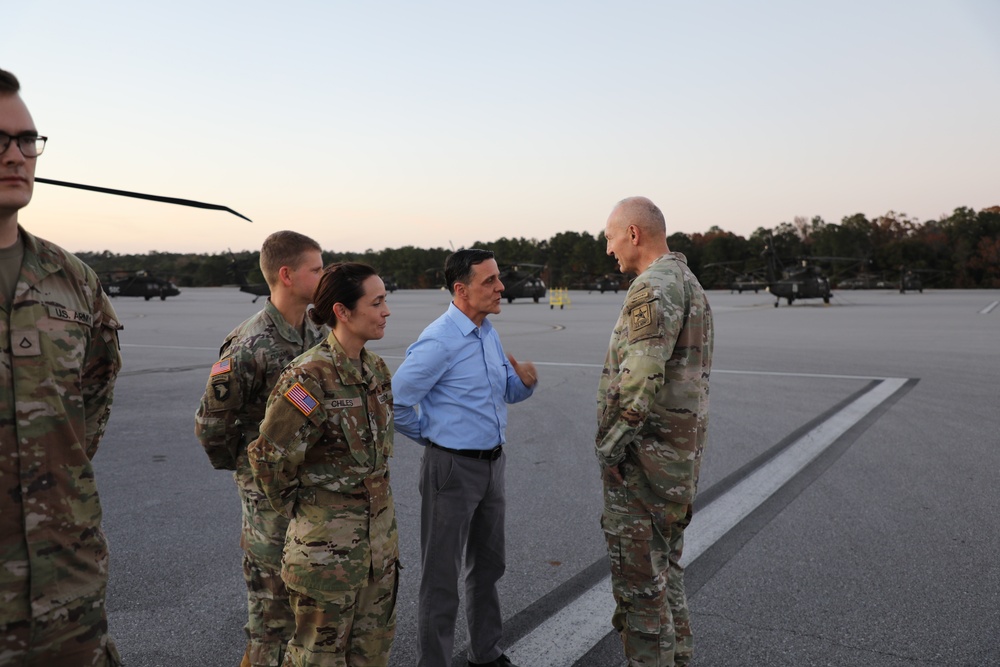 CSA visit to the Aviation Center of Excellence