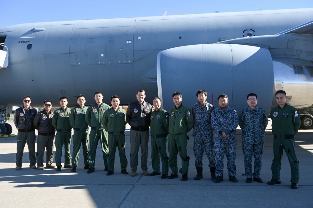 Fueling a Partnership: Japan and U.S. Airmen Exchange Air Refueling Knowledge