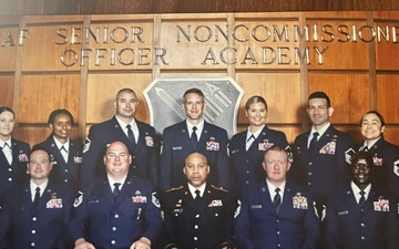 Fostering Joint Force Integration: D.C. National Guard Soldier Completes AF Senior NCO Academy