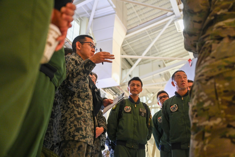 Fueling a Partnership: Japan and U.S. Airmen Exchange Air Refueling Knowledge