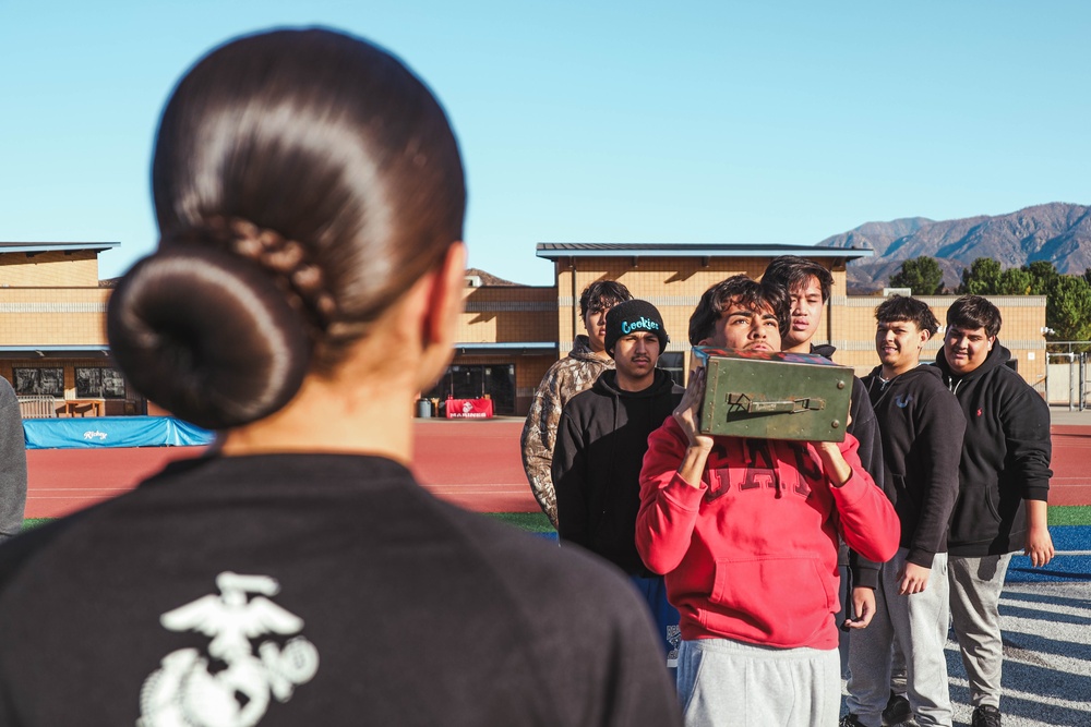 RSS Hemet Trains Students at Beaumont High School