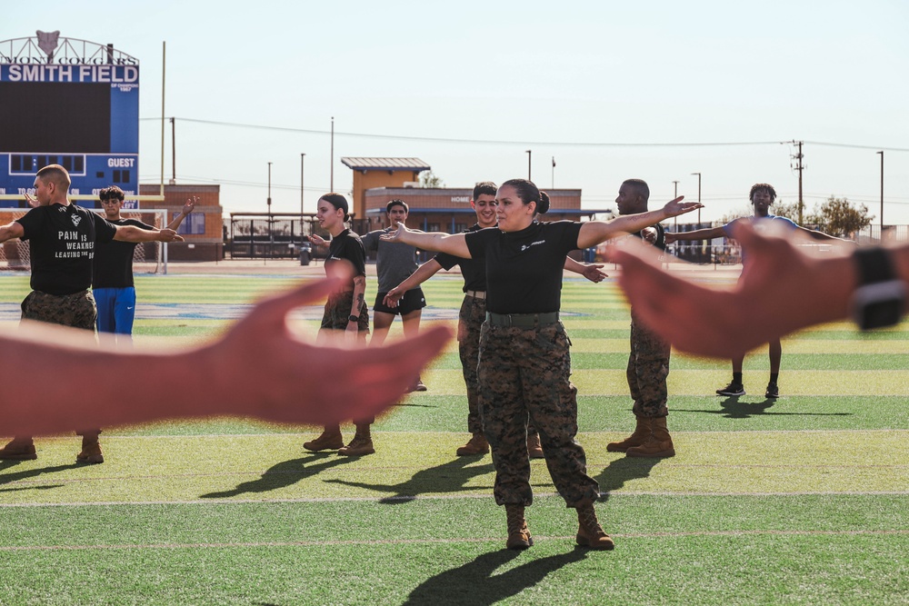 RSS Hemet Trains Students at Beaumont High School