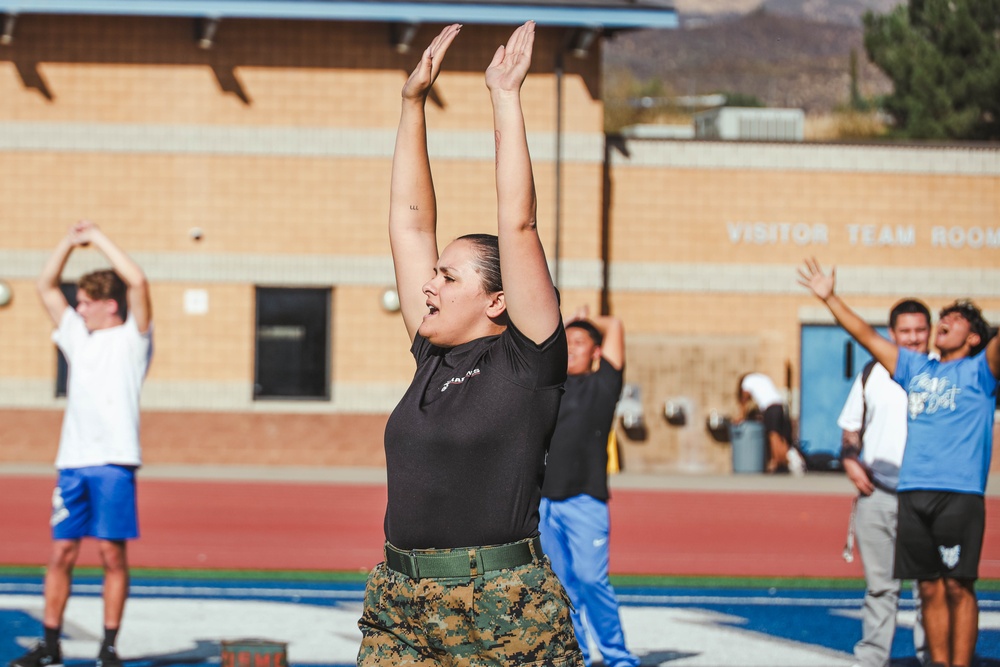 RSS Hemet Trains Students at Beaumont High School