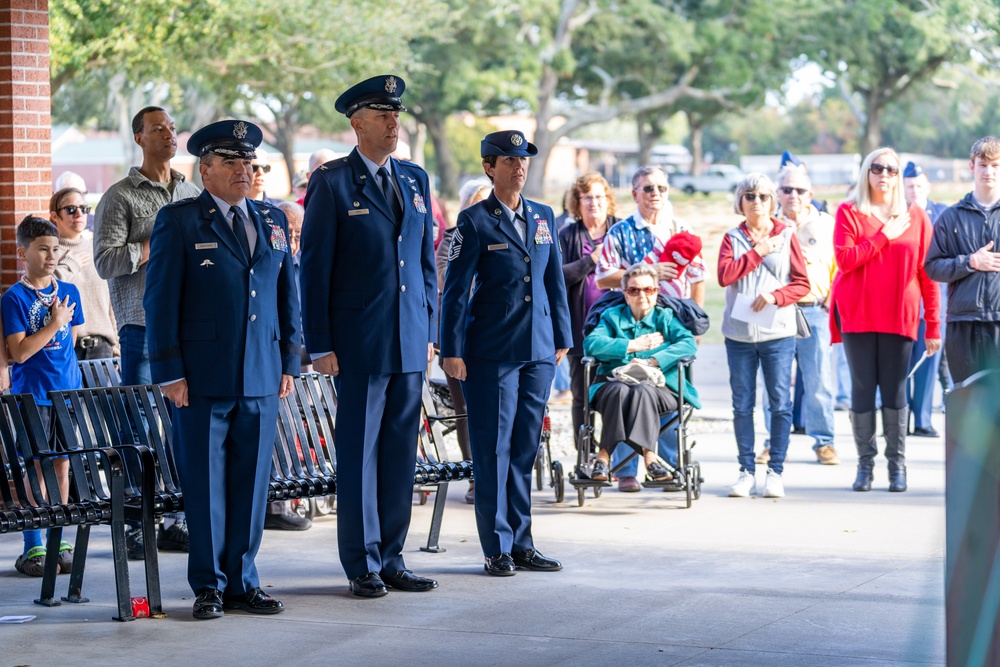 Keesler leadership participates in Wreaths Across America