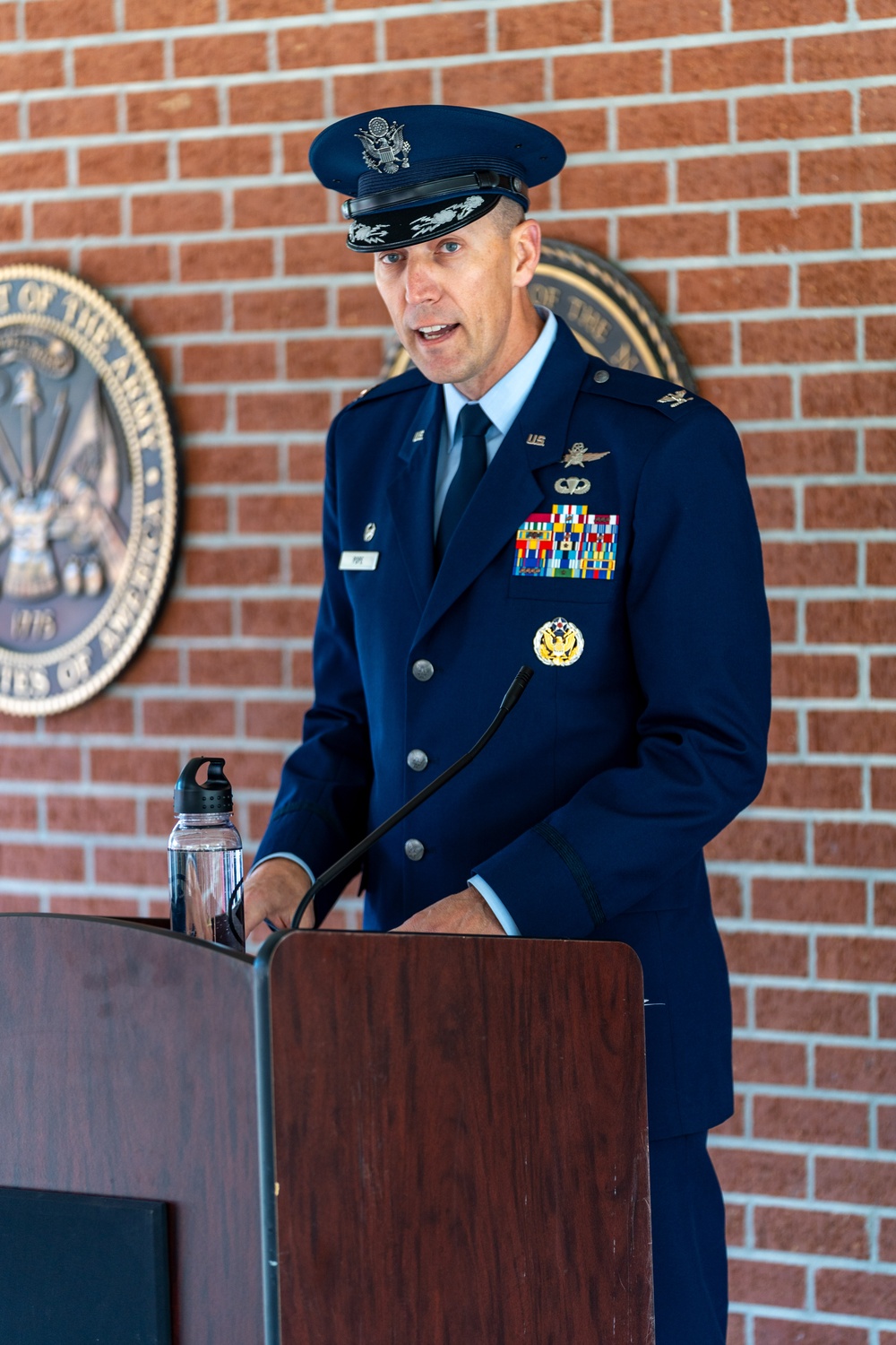 Keesler leadership participates in Wreaths Across America