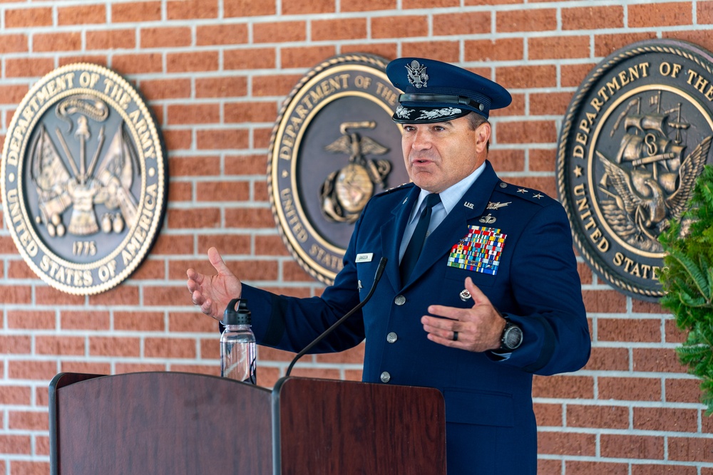 Keesler leadership participates in Wreaths Across America