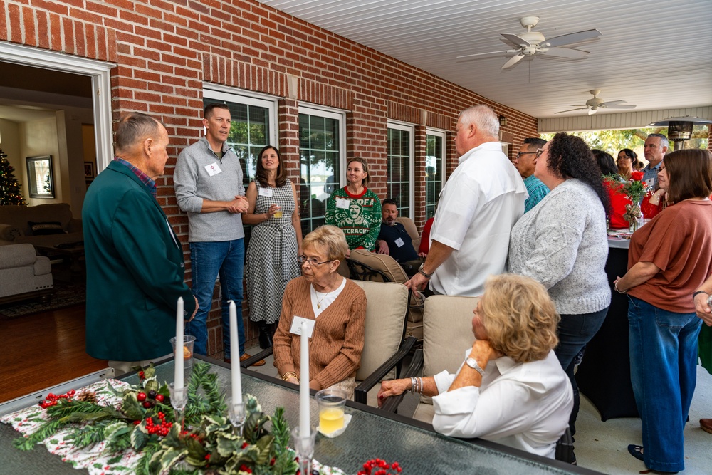 2nd AF, 81st TRW hosts holiday social with civic leaders