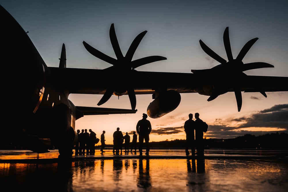 Sunset C-130