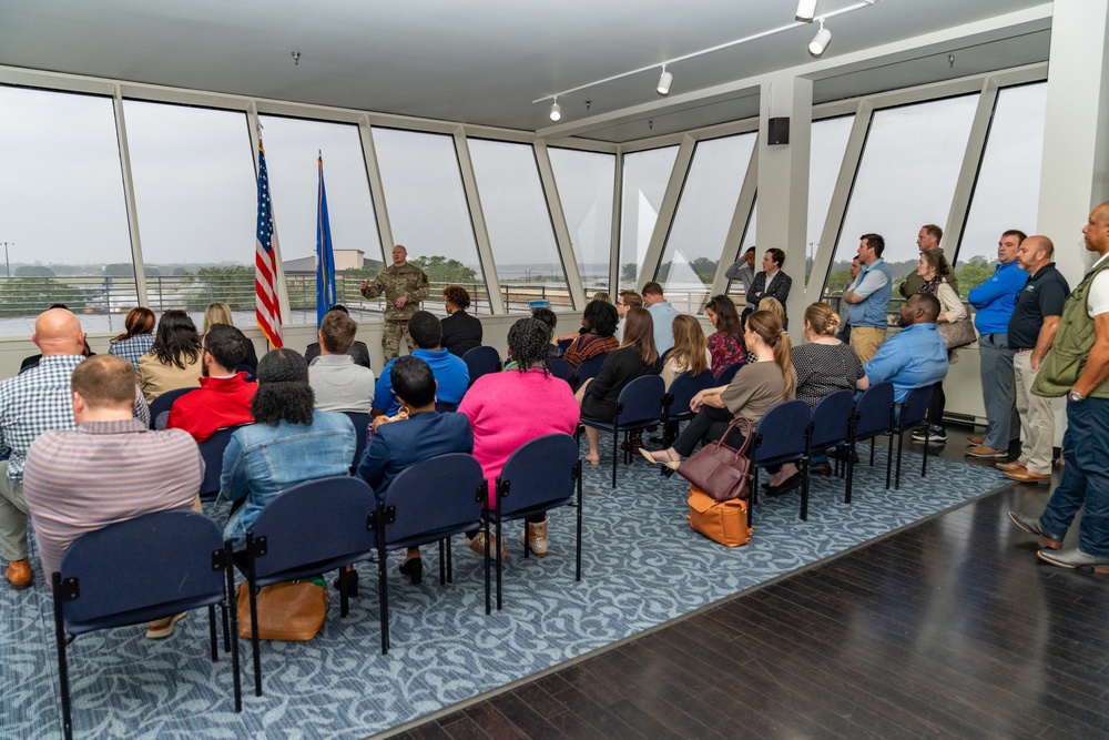 Mississippi leaders tour Keesler AFB