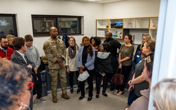 Mississippi leaders tour Keesler AFB