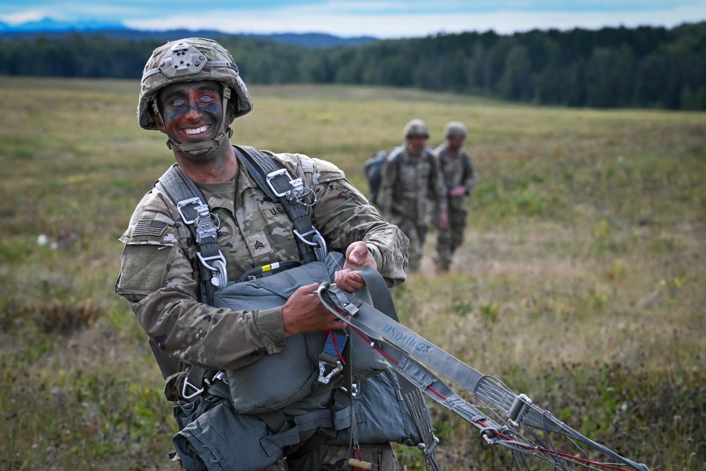 11th Airborne Complete Commerative Jump for National Airborne Day