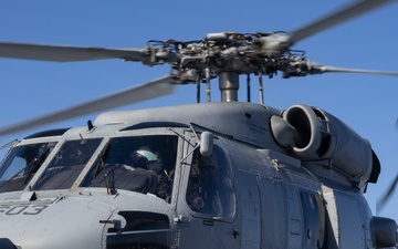 HSM 60, DET 2 Conducts Initial Ship Aviation Team Training (ISATT) Aboard USS Oscar Austin (DDG 79)