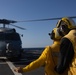 HSM 60, DET 2 Conducts Vertical Replenishment (VERTREP) and Helicopter In-Flight Refueling (HIFR) Drills Aboard the USS Oscar Austin (DDG 79)