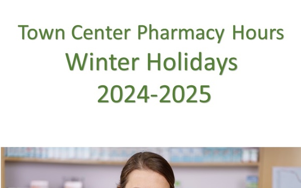 Town Center Pharmacy Hours