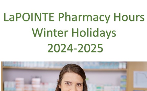 LaPointe Pharmacy Hours