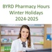 Byrd Pharmacy Hours