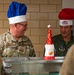 114th Fighter Wing leadership serve holiday meal to Airmen