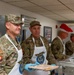 114th Fighter Wing leadership serve holiday meal to Airmen