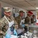 114th Fighter Wing leadership serve holiday meal to Airmen