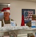 114th Fighter Wing leadership serve holiday meal to Airmen