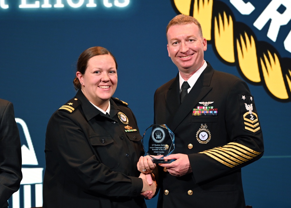 Navy Recruiters of the Year Awarded