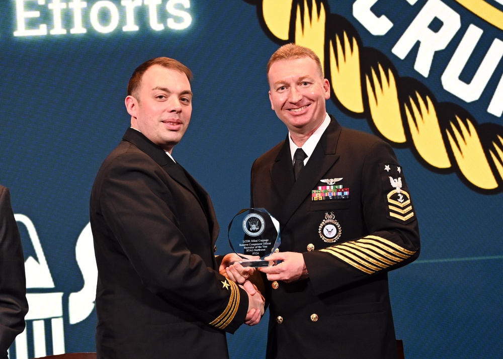 Navy Recruiters of the Year Awarded