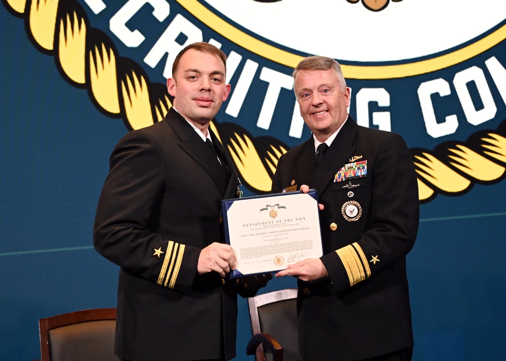 Navy Recruiters of the Year Awarded