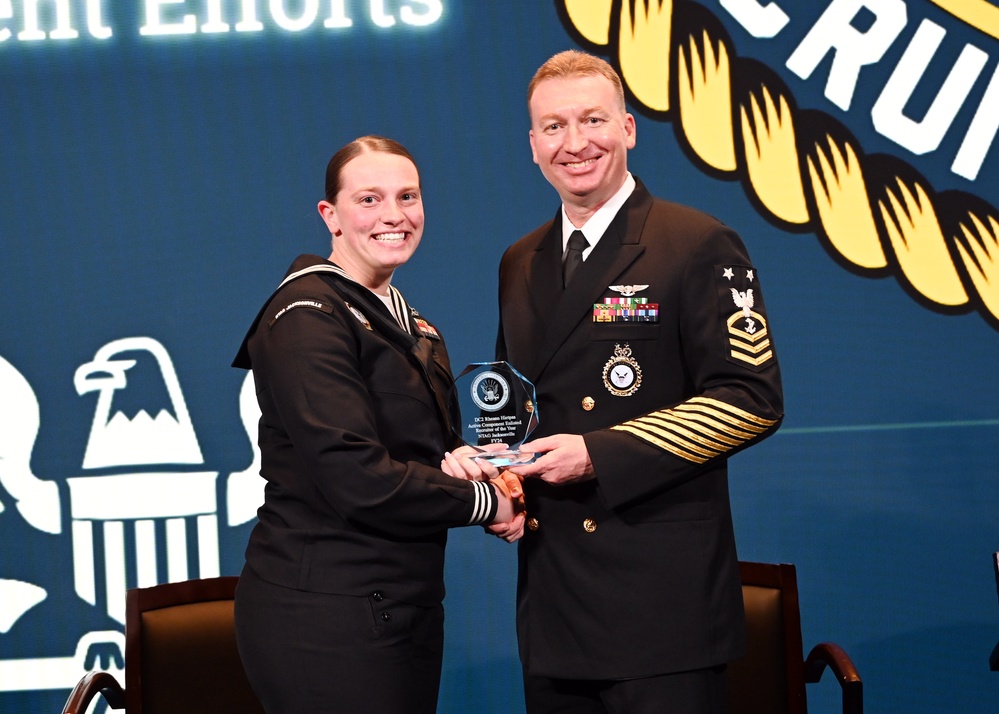 Navy Recruiters of the Year Awarded