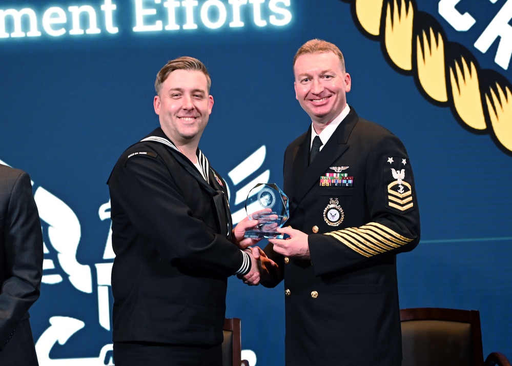 Navy Recruiters of the Year Awarded