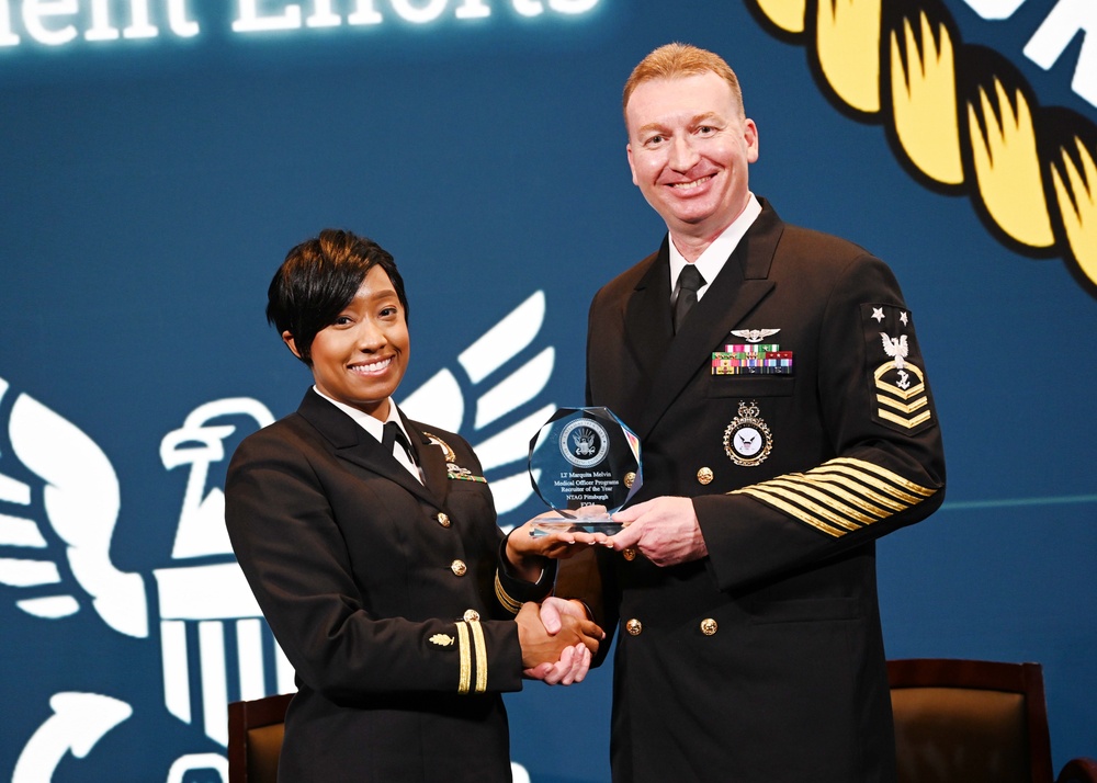 Navy Recruiters of the Year Awarded