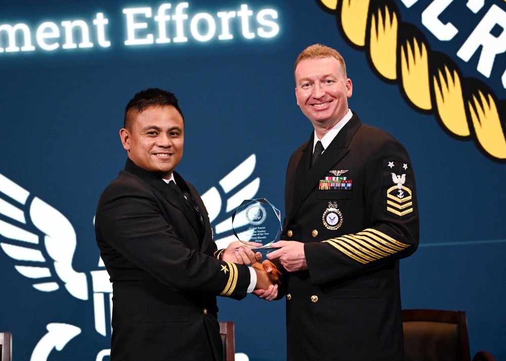 Navy Recruiters of the Year Awarded