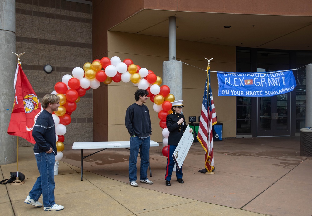 NROTC Scholarship Recipient: Alexander Grant