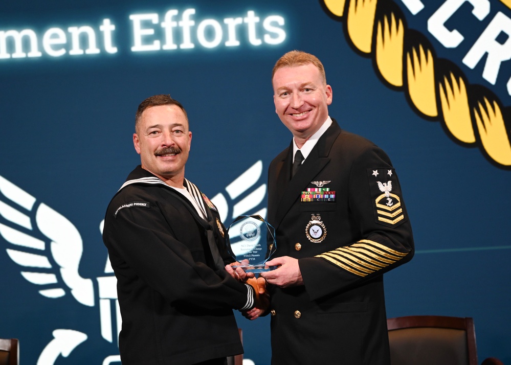 Navy Recruiters of the Year Awarded