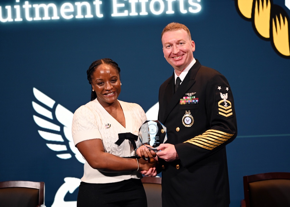 Navy Recruiters of the Year Awarded