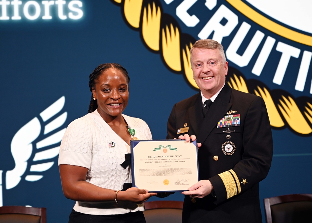 Navy Recruiters of the Year Awarded