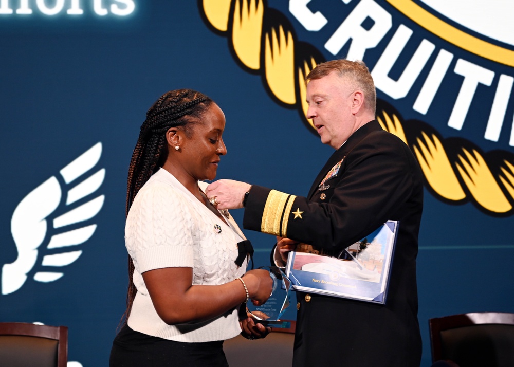 Navy Recruiters of the Year Awarded