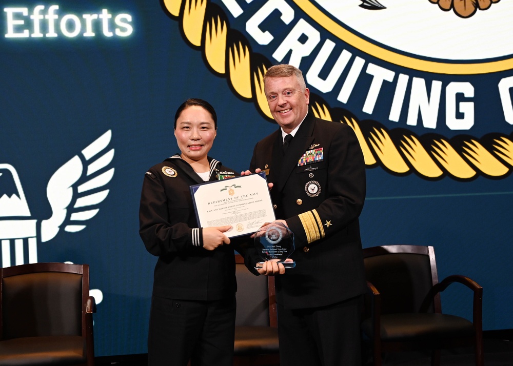 Navy Recruiters of the Year Awarded