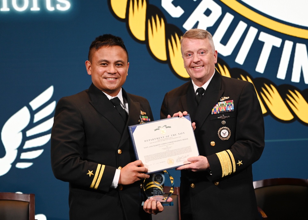 Navy Recruiters of the Year Awarded