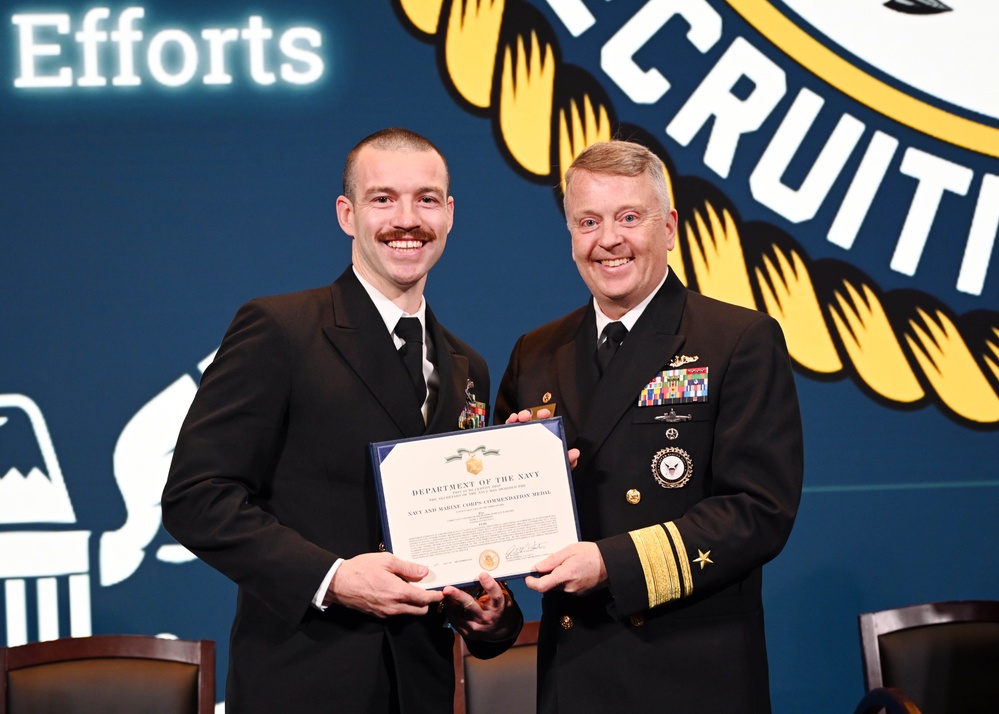 Navy Recruiters of the Year Awarded