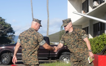 The Commander of Australia’s 1st Brigade in Darwin visits 3d Marine Littoral Regiment