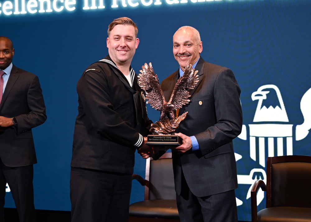 Navy Recruiters of the Year Awarded