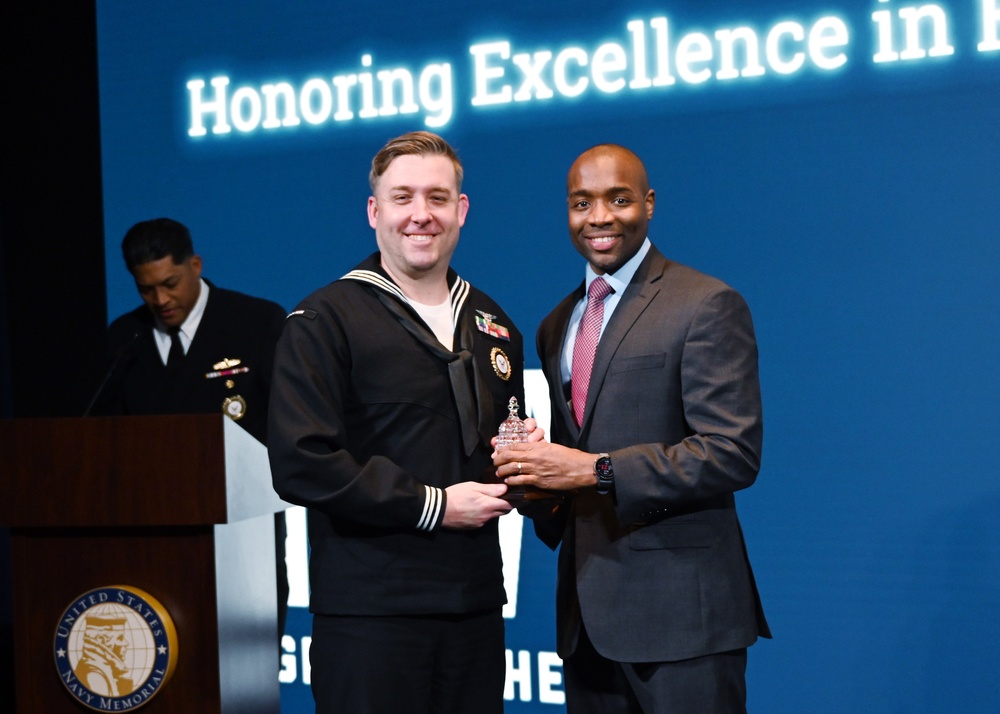 Navy Recruiters of the Year Awarded