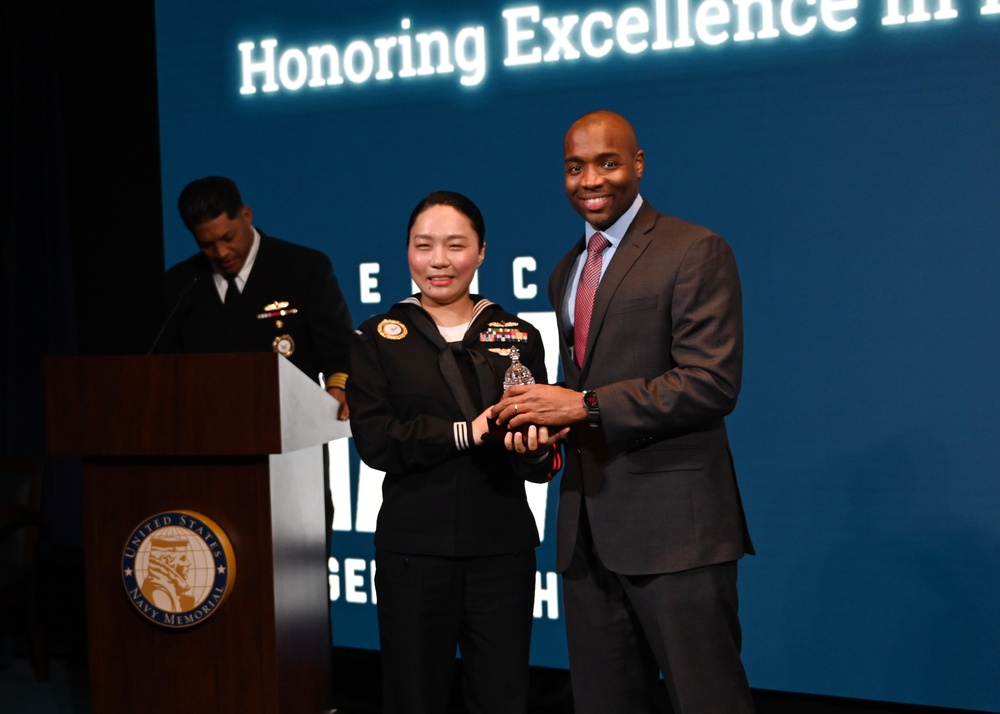 Navy Recruiters of the Year Awarded