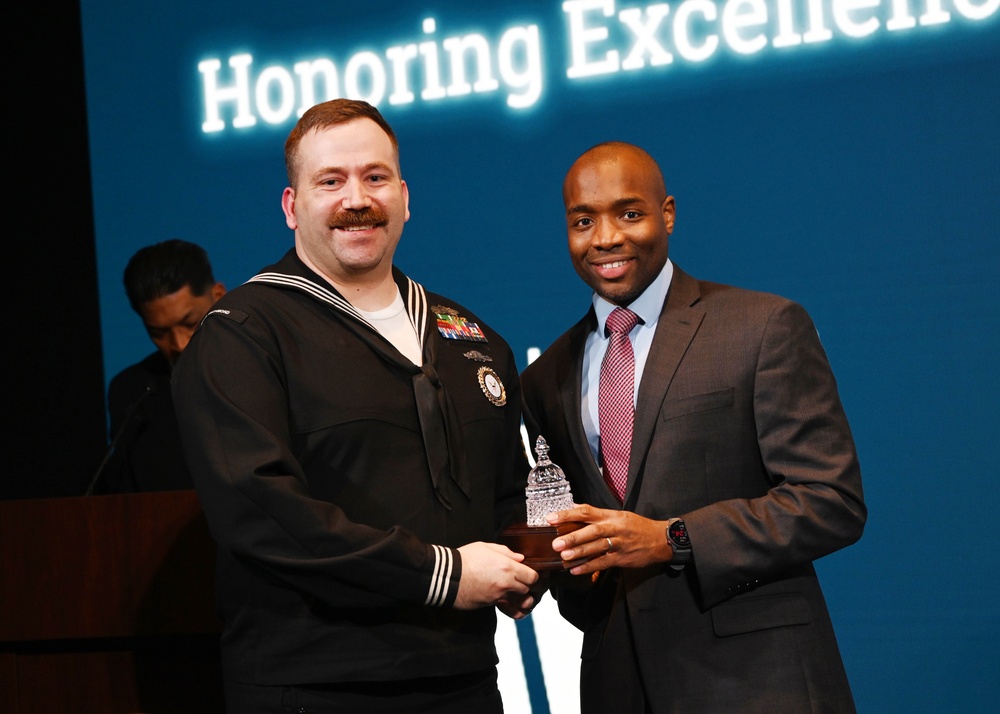 Navy Recruiters of the Year Awarded