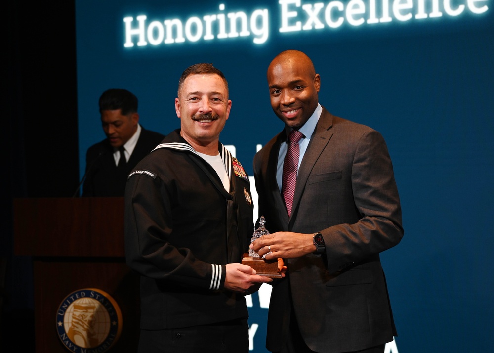 Navy Recruiters of the Year Awarded