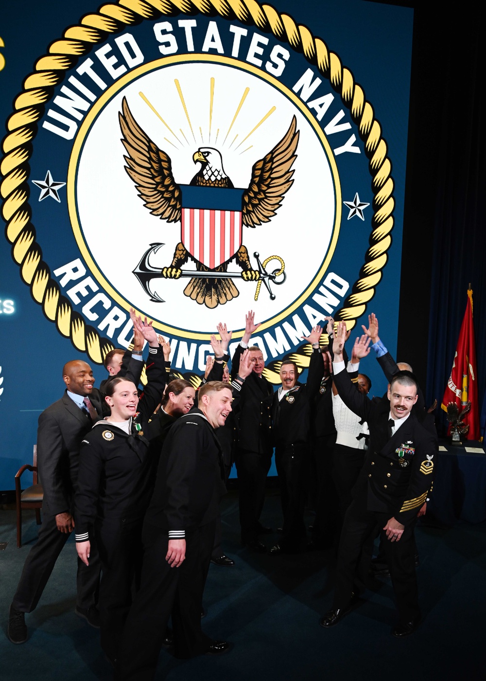 Navy Recruiters of the Year Awarded