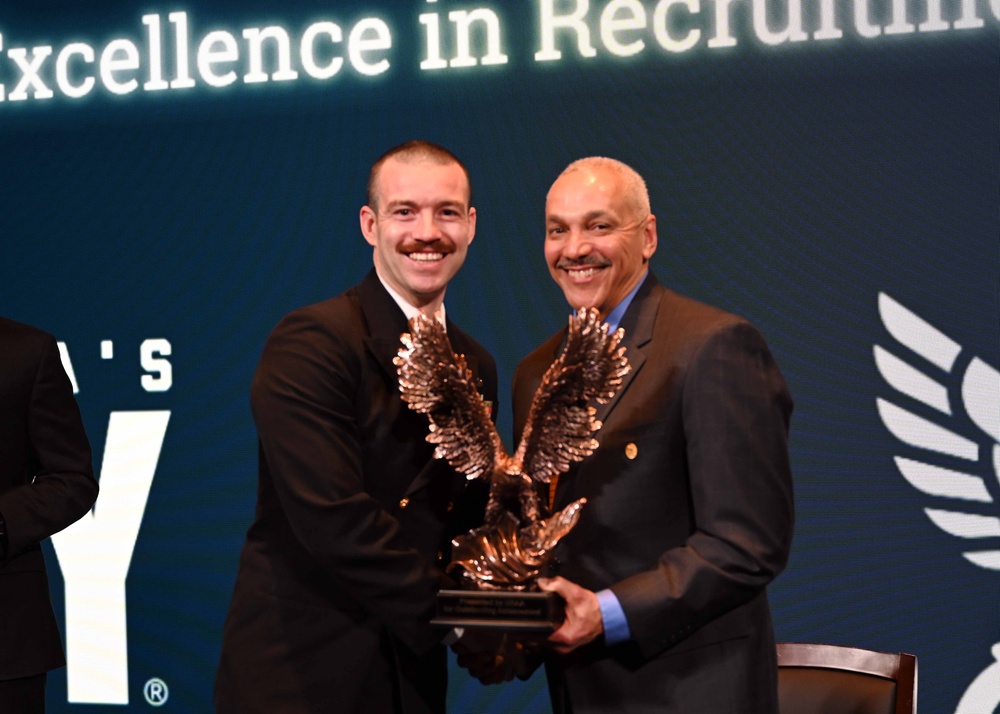 Navy Recruiters of the Year Awarded