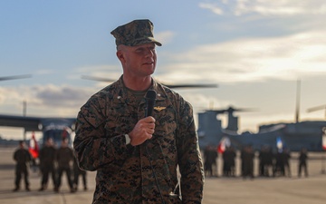 VMM-165 Conducts Change of Command Ceremony at MCAS Miramar